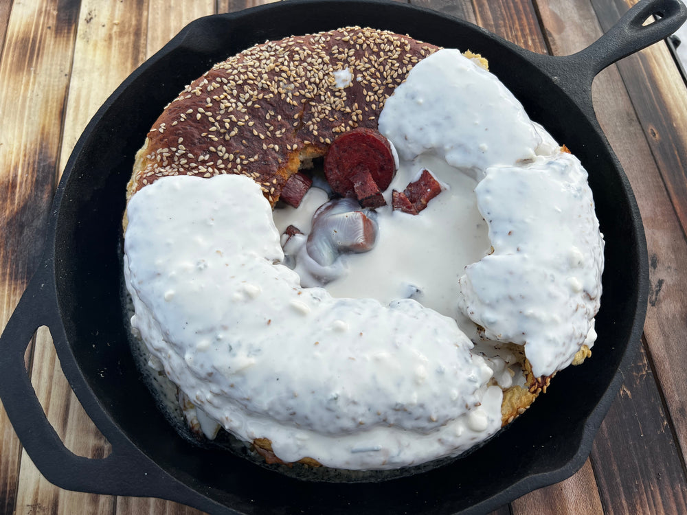 Special Circle Bread Baked On Open Fire