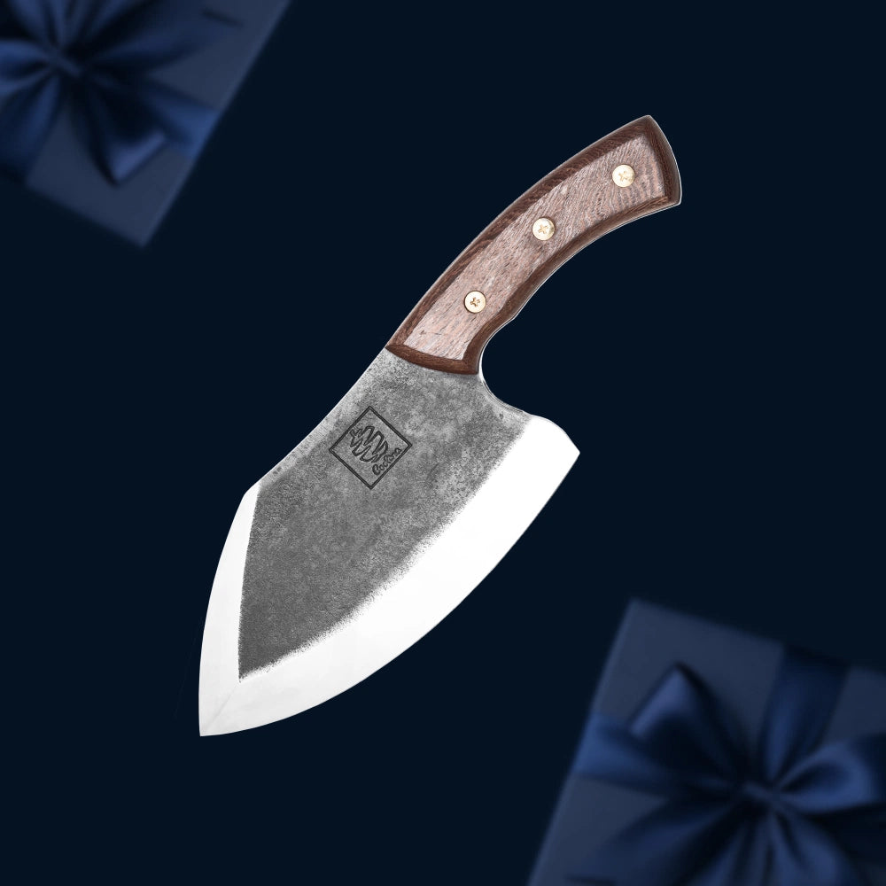 キッチンナイフ　Yangajiang Zhiyi Knife ・・　未使用 Lixy serbian wide chef knife for cutting even ham or cake | Coolina