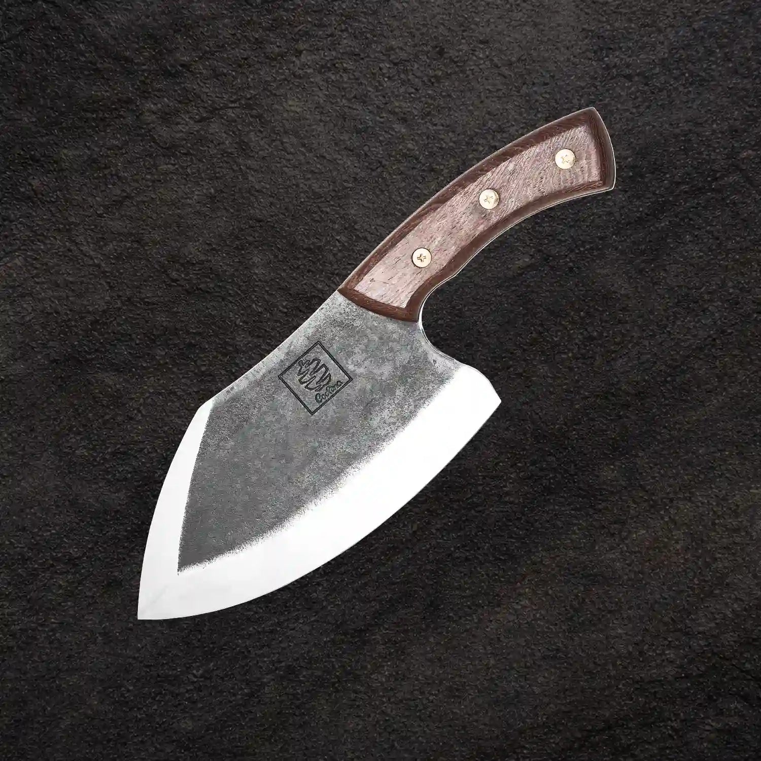 Lixy serbian wide chef knife for cutting even ham or cake | Coolina