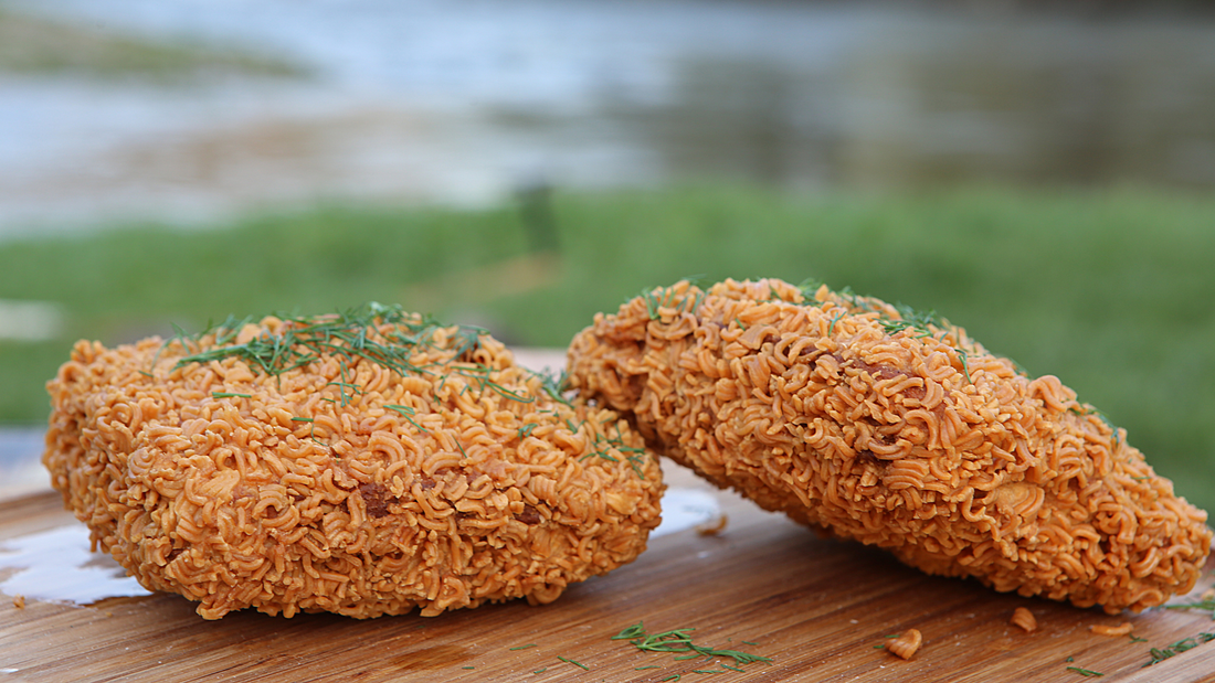 Instant Noodle Sandwich Recipe