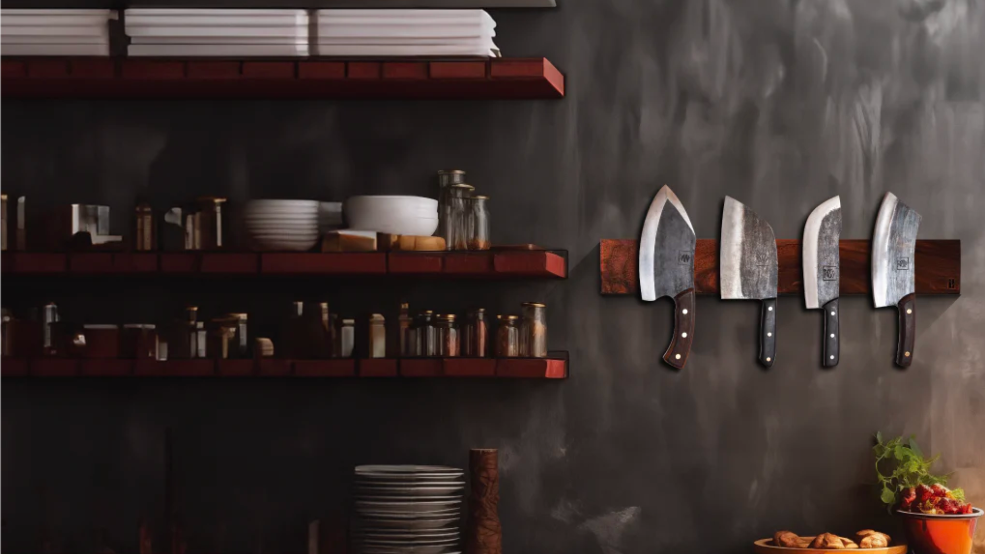 TOP 5 Ways to Incorporate Badass Knives into Your Kitchen Decor