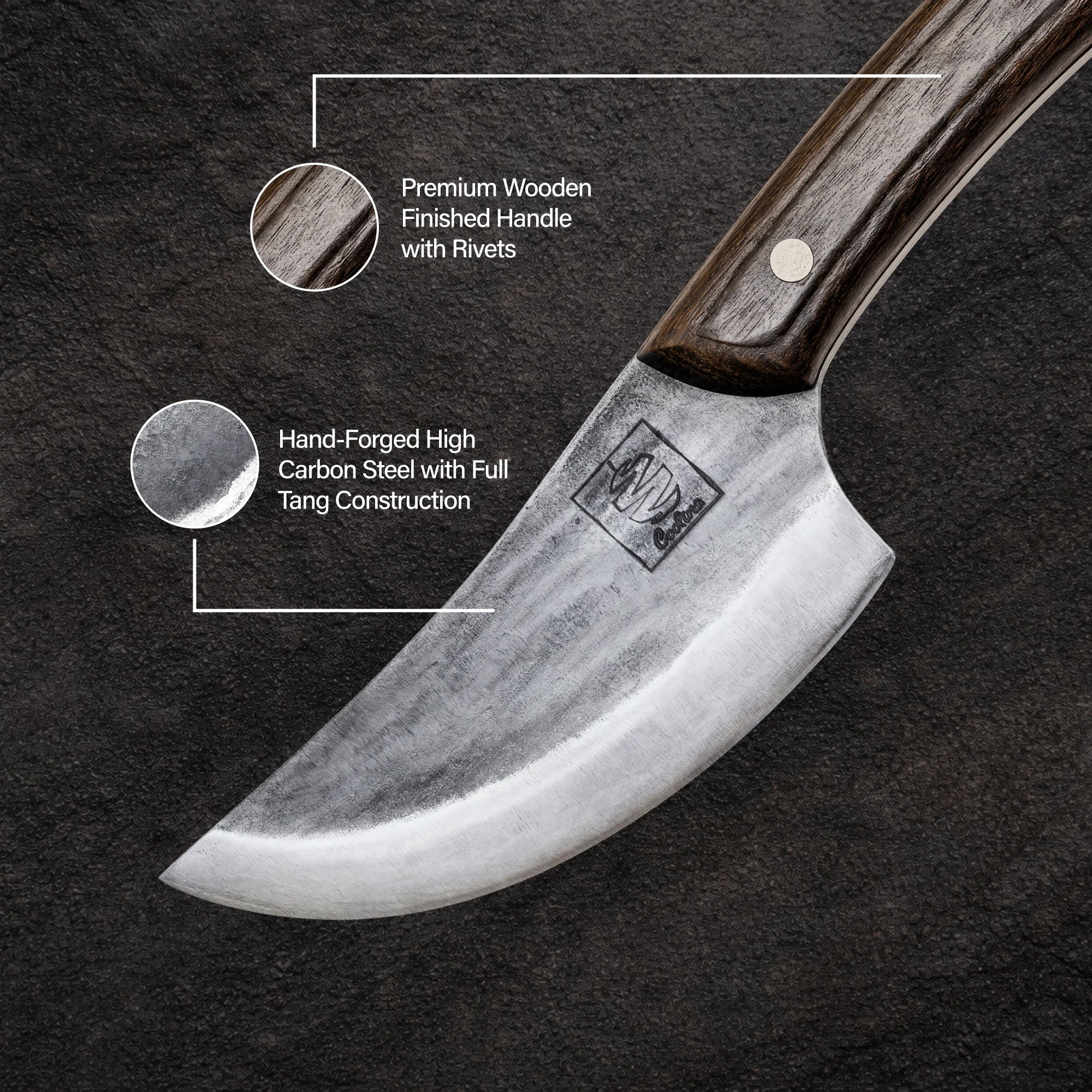 5.6" Butcher Knife