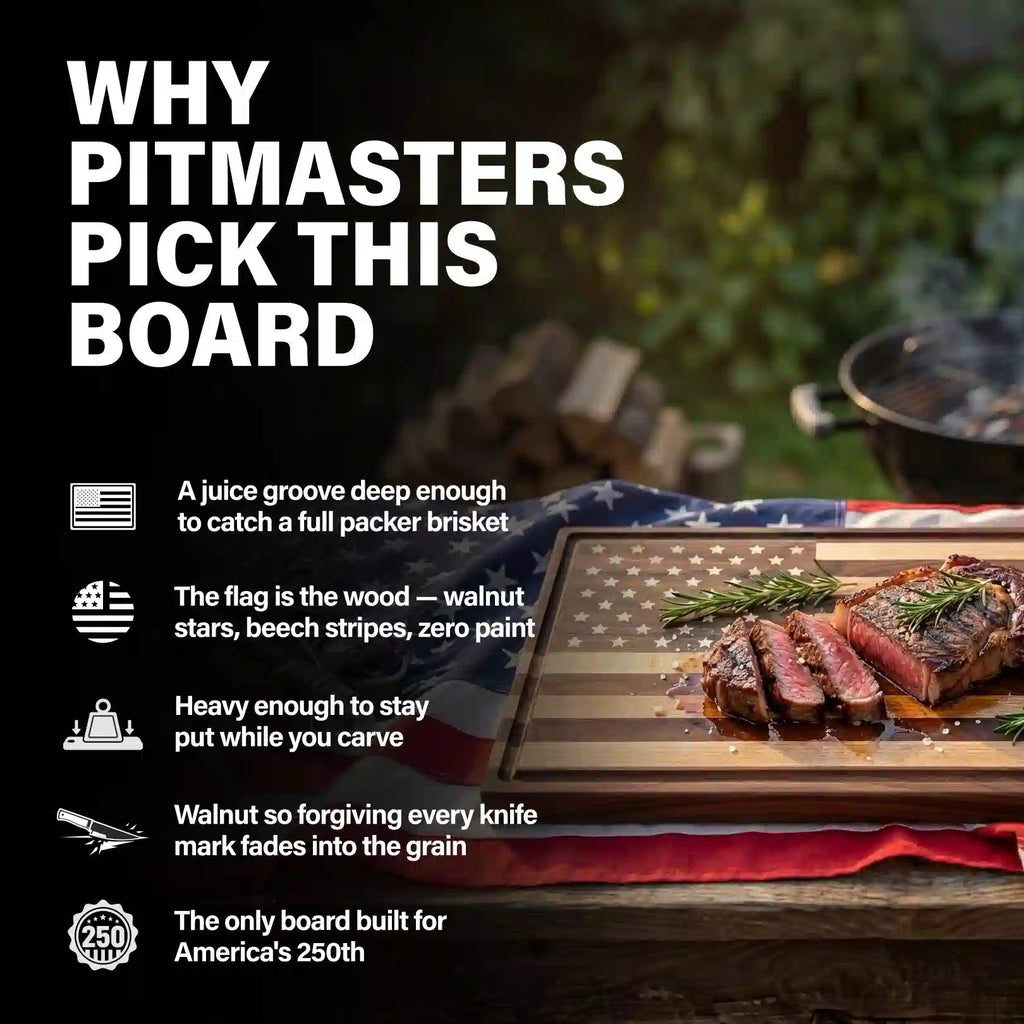 The 250th Anniversary Cutting Board