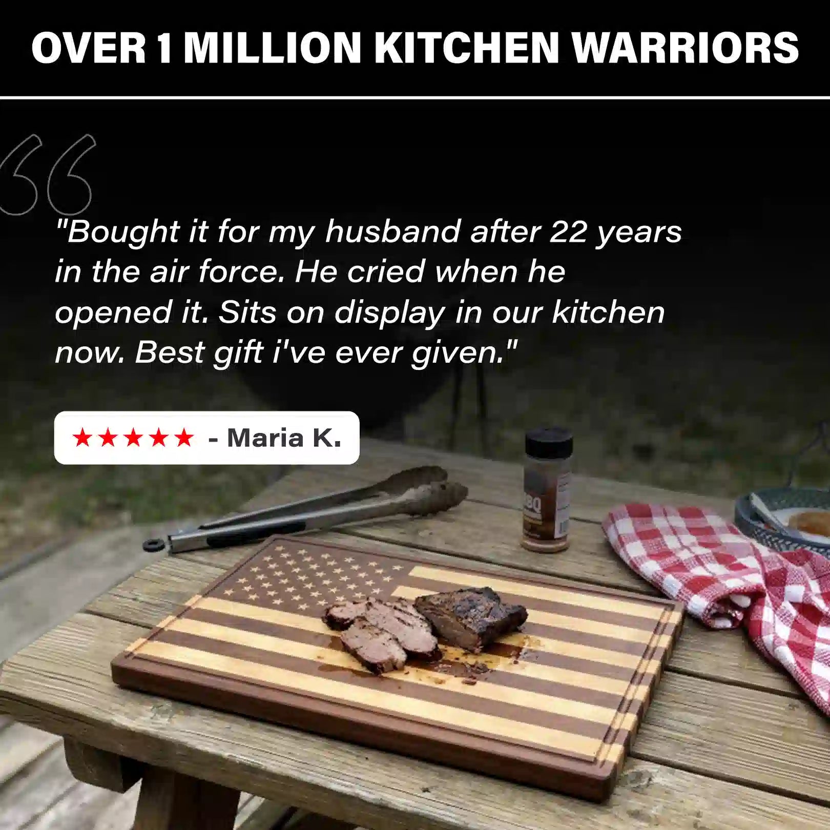 The 250th Anniversary Cutting Board