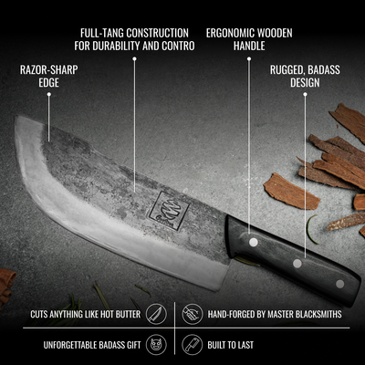Daozi 8" Butcher Knife