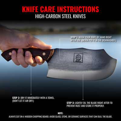 Drako 7.9” Cleaver