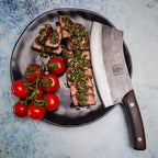 Handforged Knives & Display Set, 4PC