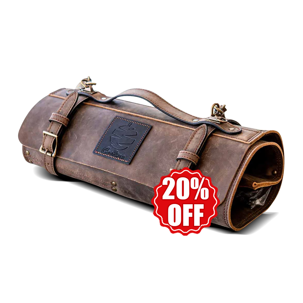 Leather Knife Bag