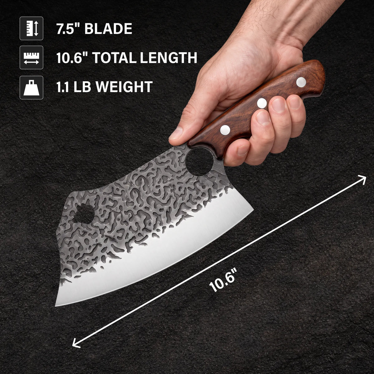 Kodiak 7.5" Cleaver Knife