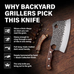 Kodiak 7.5" Cleaver Knife