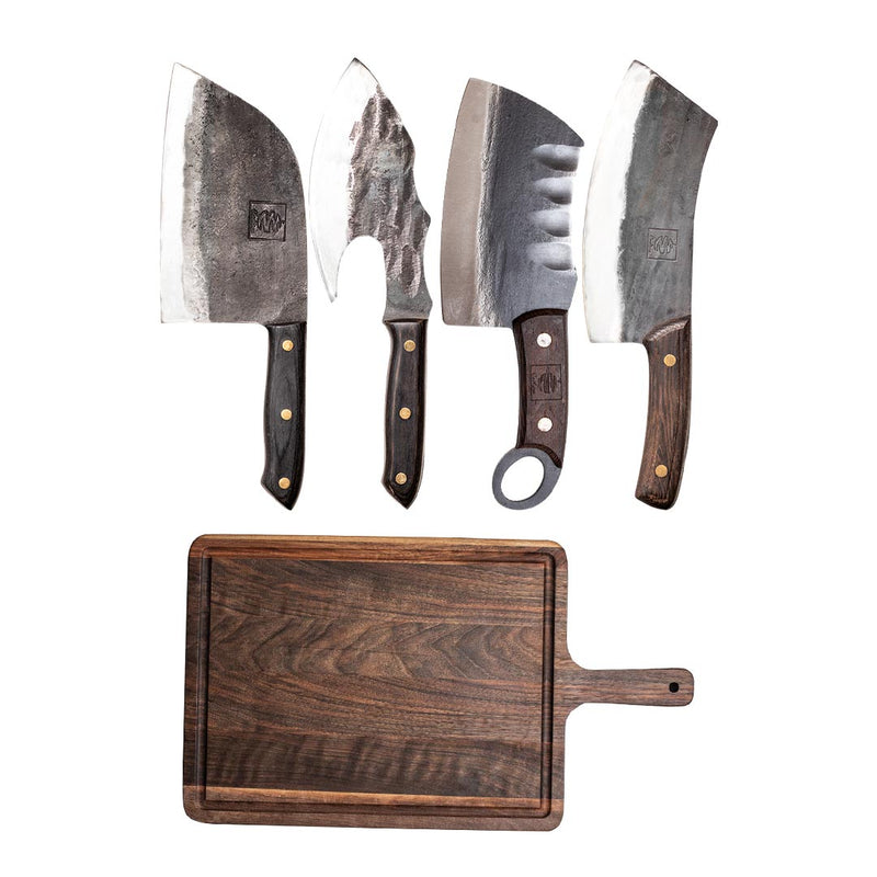 4-Knife Set With FREE Cutting Board For $399 – Coolina