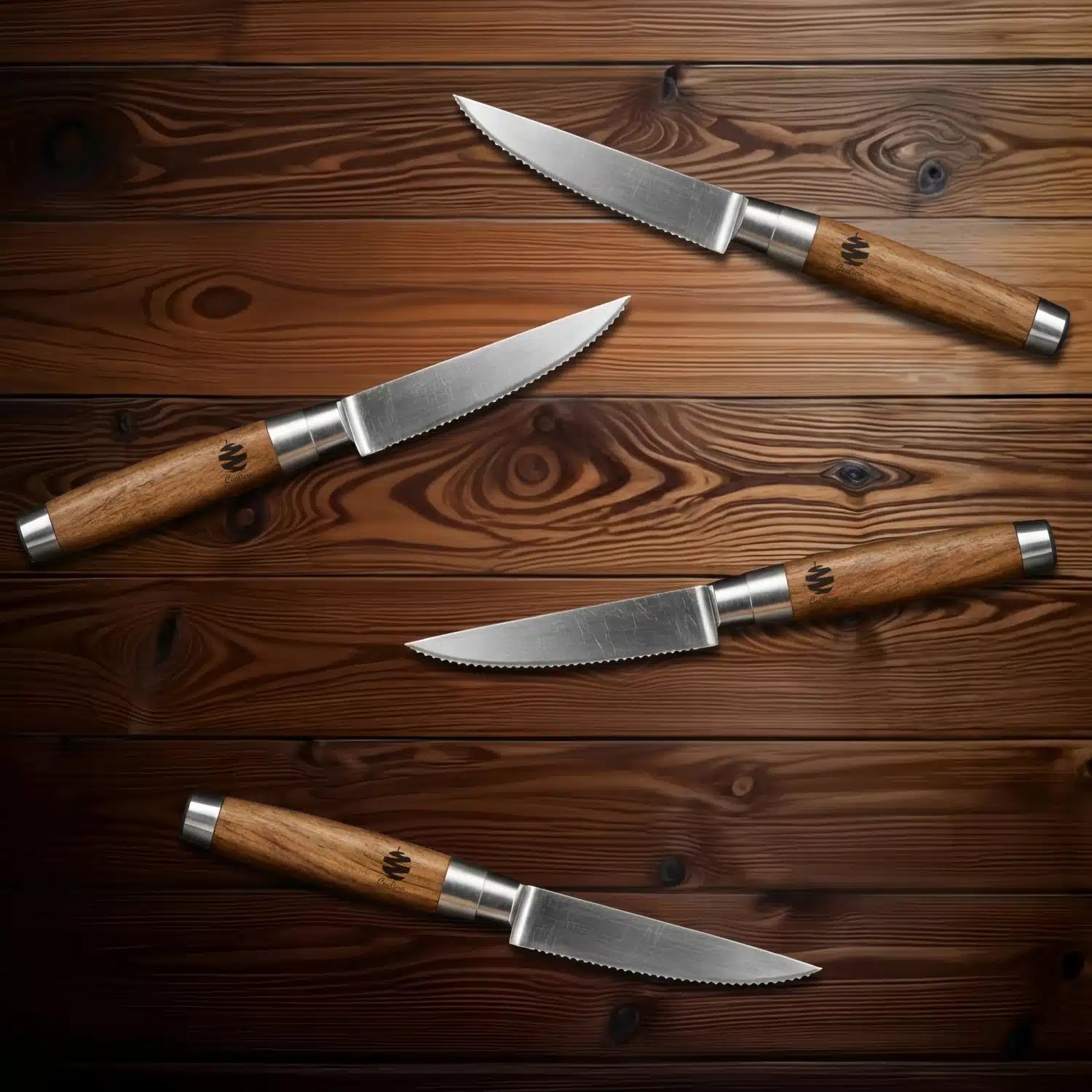 Rustic Steak Knives