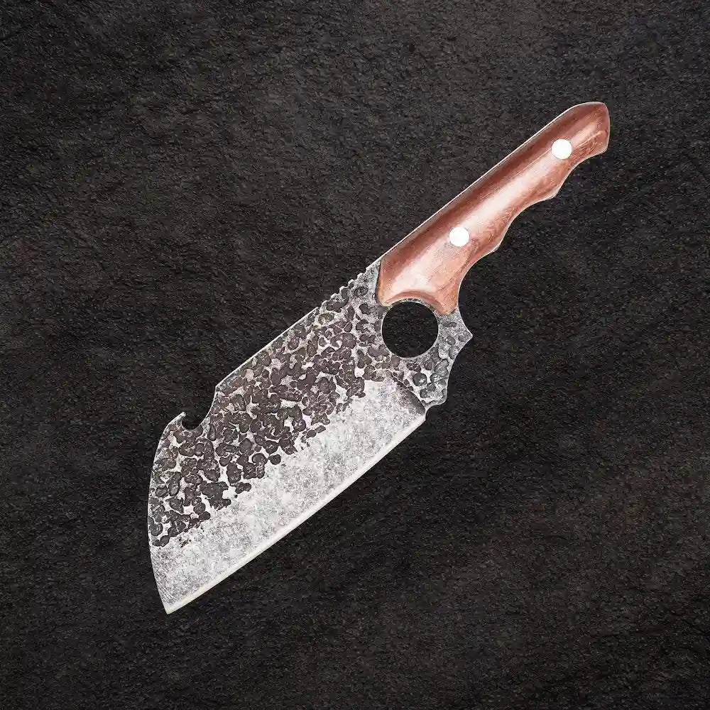 Shark 5.8" Cleaver Knife — engraved preview
