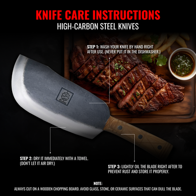 Takoda 8.7" Butcher Cleaver