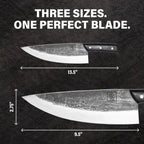 Tungsten FAT 9.5" Chef knife