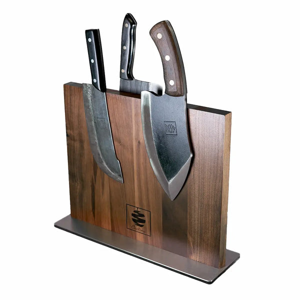 fallworks folding comochi sunoco（walnut） Walnut-Magnetic-Knife-Holder-