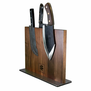 Walnut Magnetic Knives Holder