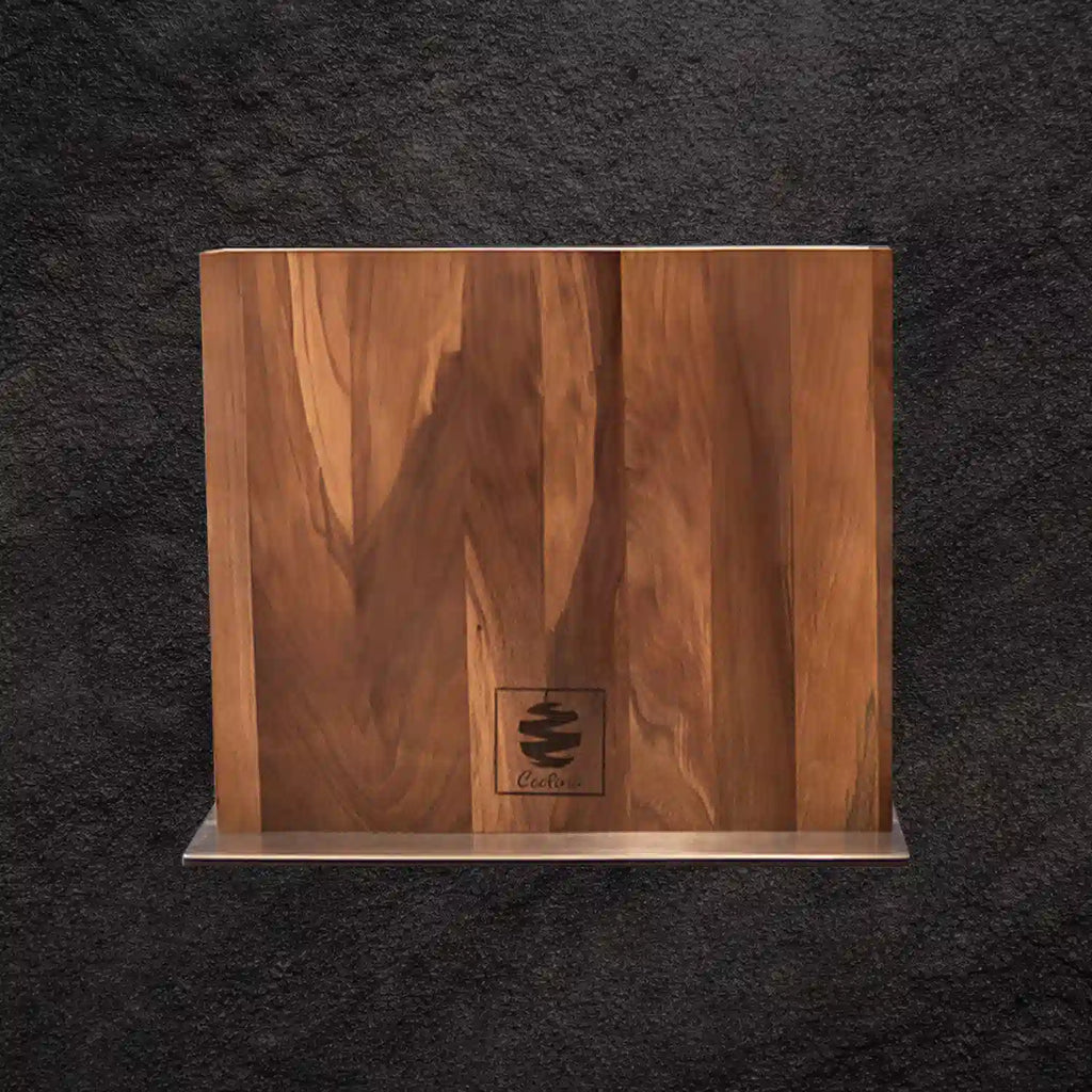 Walnut Magnetic Knives Holder