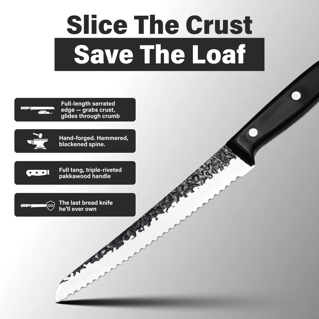 Zubo 8" Bread Knife