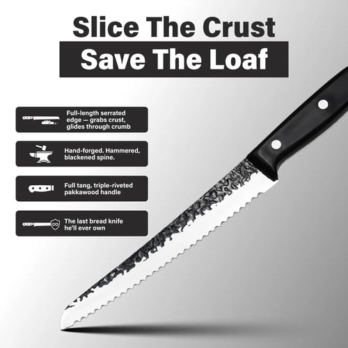 Zubo 8" Bread Knife