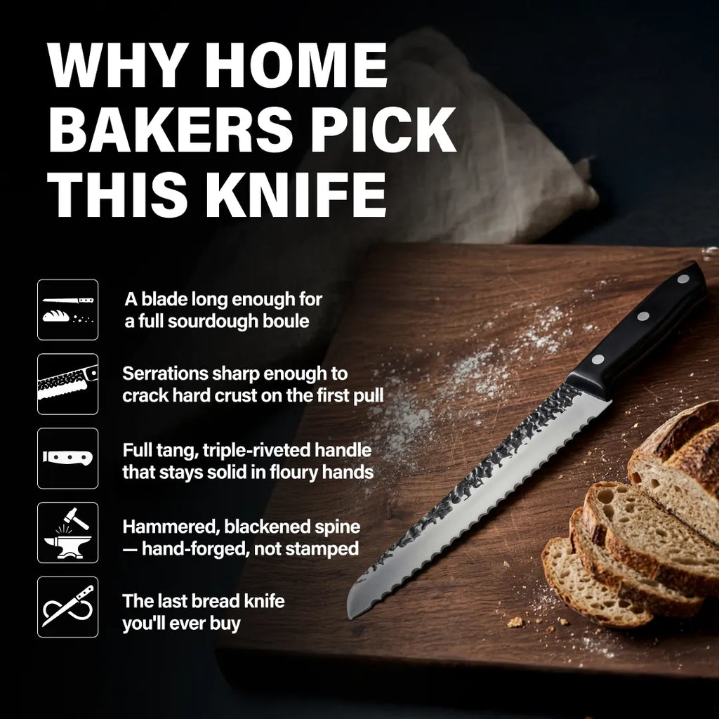 Zubo 8" Bread Knife