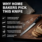 Zubo 8" Bread Knife