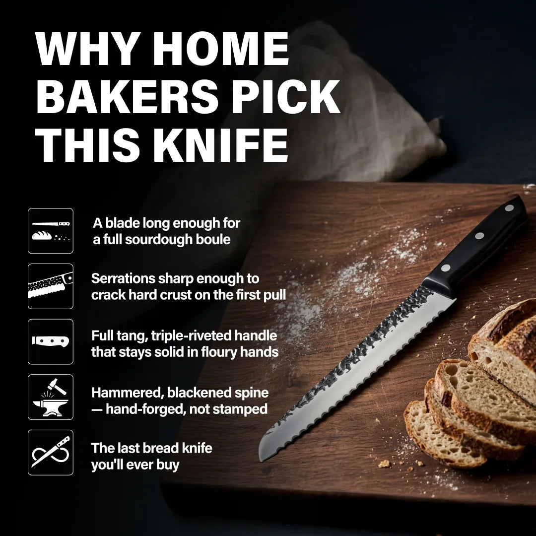 Zubo 8" Bread Knife