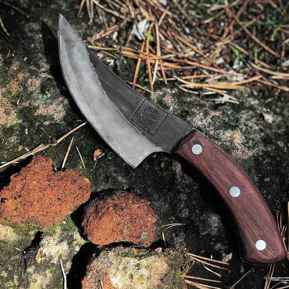 Altomino is curved blade kitchen slicing knife fixed blade sharp Coolina