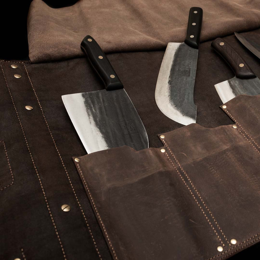 Leather Knife Bag