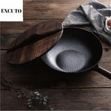 EXCUTO - Hand-Forged Pure Iron Pan