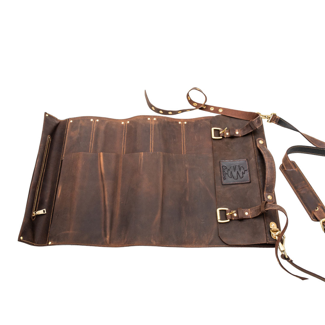 Leather Knife Bag