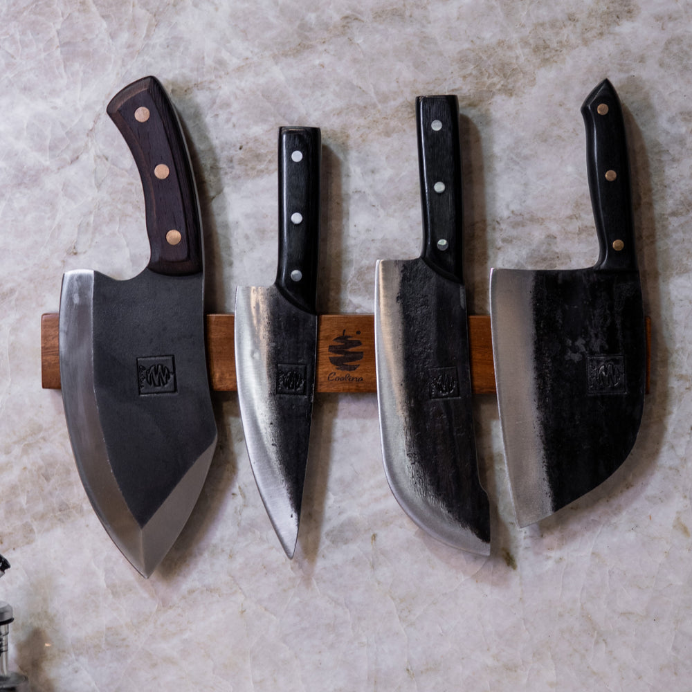 Coolina’s Wooden Magnetic Knife Rack