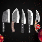 The Meat Lover's 5-Knife Set