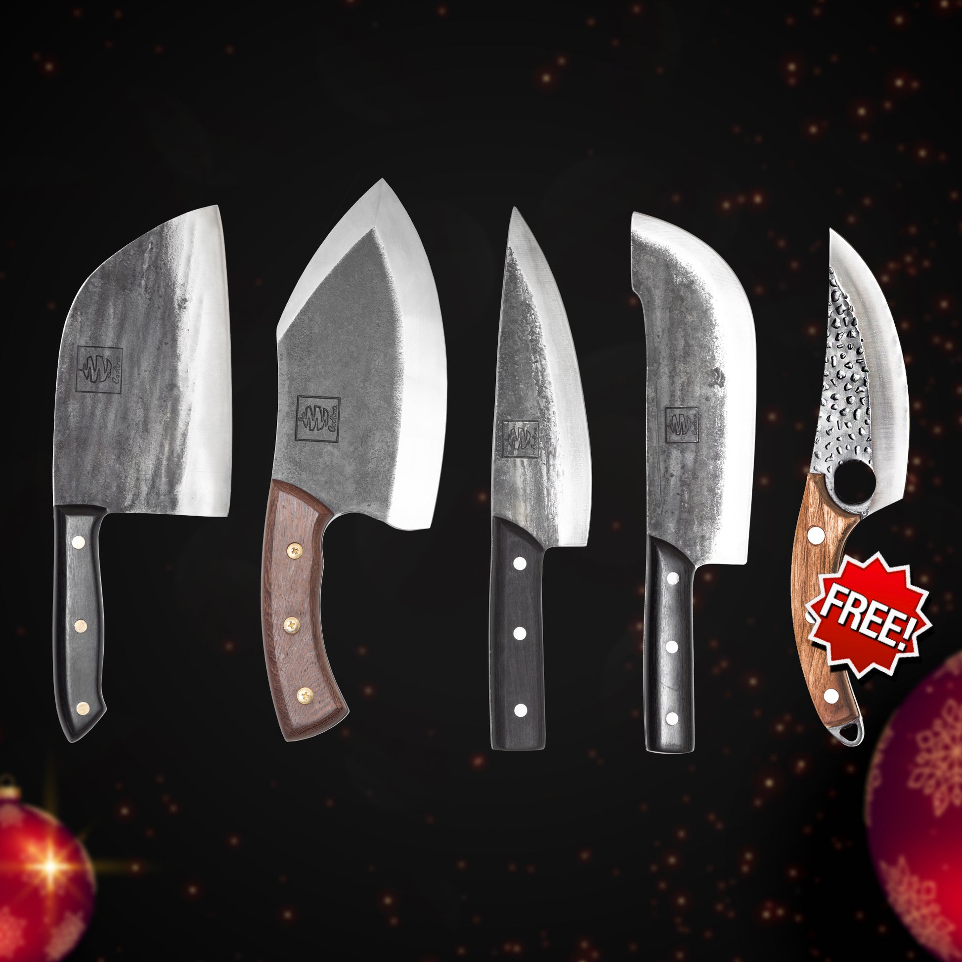 The Meat Lover's 5-Knife Set