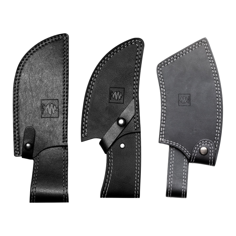 The Butcher's 3-Knife Set Sheath Pack